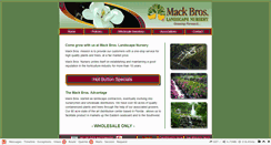 Desktop Screenshot of mackbrosnursery.com